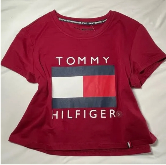 NWT Women's Tommy Hilfiger Sport Crop Top T-shirt - Picture 6 of 8